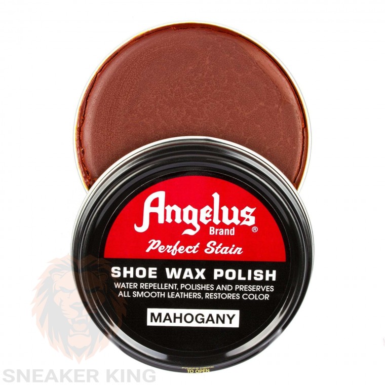 Віск для шкіри Angelus shoe wax Mahogany (червоне дерево) made in USA